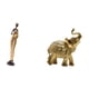 thumbnail image 5 of Figura de africano, escultura de mujer, obra de arte, artesanía de resina, estatua tribal de animal, decoración novedosa para el hogar, dormi, 5 of 8