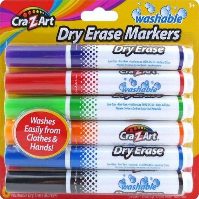 WallDeca Dry-Erase Thick Fine Line Markers, 13 Assorted Colors, Non-Toxic  Art Tools for Kids, 13 Pack - Harris Teeter