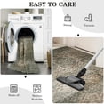 thumbnail image 4 of Lahome Washable 8x10 Rug, Non Slip Living Room Floor Carpet, Non-Shedding 8x10 Area Rug Under Bed, Vintage Nursery Rug, Low Pile Large Area Rug for Office/Playroom/Bedroom(Brownish), 4 of 7