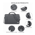 thumbnail image 5 of Portafolios Mochila Para Computadora  Belug, Gris Oscuro, 5 of 5