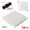 white-3pcs, variant on Wholesale Pixel Art Building Block Bottom Plate 65803 Brick 16X16 Baseplate Part Compatible 98138 Pixel Small Particles Toy Gift