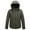 Olive Green, variant on Herrnalise Outdoor Warm Clothing Heated For Riding Skiing Fishing Charging Via Heated Coat Olive Green