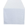 thumbnail image 1 of Fennco Styles Classic Striped Print Table Runner 16 x 72 Inch - Light Blue, 1 of 2
