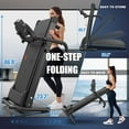 thumbnail image 3 of OBENSKY 2.5HP Foldable Treadmill for Home Quiet Folding Running Jogging Machine, 300 LBS, 3 of 7