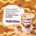 thumbnail image 2 of Haagen Dazs Butter Pecan Ice Cream, Gluten Free, Kosher, 14 oz, 2 of 16