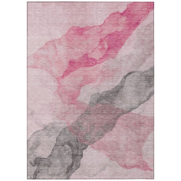 Dalyn Rugs Machine Washable Indoor/Outdoor Chantille ACN2109 Blush 2'6" x 3'10" Rug