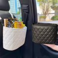 thumbnail image 1 of Clearance under $5 Usloyux Car Goods Storage Bag Car Trash Can for Back Seat Garbage Bin Storage Box Multi-Functional Storage Organizer Auto Accessories, 1 of 9