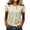 A1 Beige, variant on Women's Button Down Tops Relaxed Fit Short Sleeve Shirts Blouses Plus Size Summer Casual Scoop Neck T Shirts 2026 Trendy Pull on Clothing Purple M