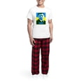 thumbnail image 5 of CafePress - Ukrainian President Zelenskyy Ukraine Flag Pajamas - Men's Light Loose Fit Cotton Pajama Set, 5 of 7