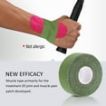thumbnail image 4 of 1Roll Cotton Elastic Adhesive Strain Injury Muscle Sports Sticker Bandage Tape Light Green, 4 of 8