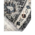 thumbnail image 7 of Unique Loom Eco Traditional Collection Area Rug - Coherance (3' 3" Round Charcoal Gray/Ivory), 7 of 7