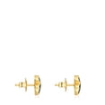 thumbnail image 2 of ARETES PLATA 925 DORADO CON NEGRO OSO 25585241, 2 of 5