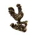 thumbnail image 2 of 3xEstatuilla De Pollo Estatua De Gallo De Cobre Chino Para Tienda Hotel Aniversarios Color Cobre, 2 of 8