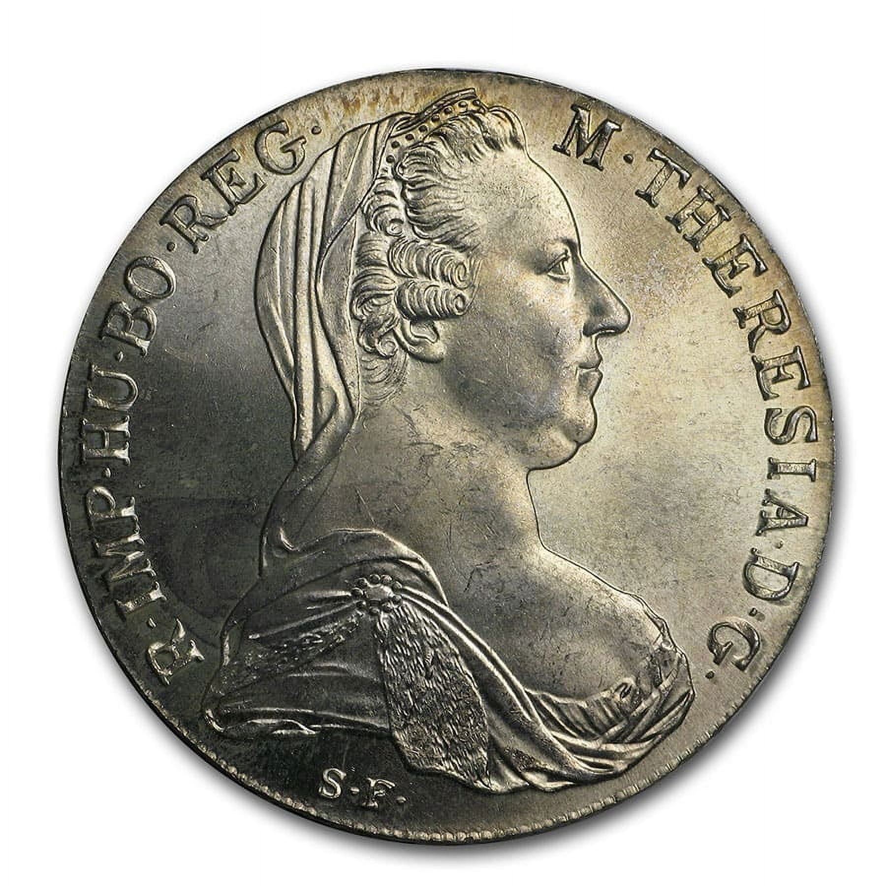 1780 Austria Maria Theresa Silver Thaler AU/BU - Walmart.com