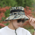 thumbnail image 4 of Sombrero para el sol, impermeable, de ala ancha, con protección UV, para pesca, senderismo, jardín y playa, 4 of 5
