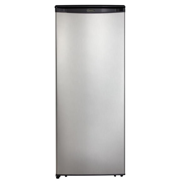 Danby Designer DAR110A1BSLDD 11.0 cu. ft. Apartment Size Fridge in Stainless Steel
