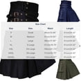 thumbnail image 5 of Ahabrexf Skirt for Men Pleated Snap Fas10Er Casual Knee Length Polyester Plaid, 5 of 5