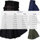 thumbnail image 3 of Hombres Cortos Pantalones Cortos Estilo Sólido Snap Sujetador Falda Plisada con Bolsillos de Uso Diario Casual para Al Aire Libre, 3 of 7