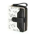 thumbnail image 6 of GAEKEAO Small Women Wallet Leather RFID Blocking Bifold Zipper Pocket Credit Card Holder Purse with ID Window, 6 of 6