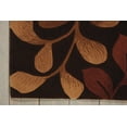 thumbnail image 4 of Nourison Contour Botanical Chocolate 8' x 10'6" Area Rug, (8x11), 4 of 5