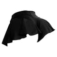 thumbnail image 3 of HNMKIU Two Piece Skirt Set for Women High Waist Pleated A Line Mini Skirts for Women Workout Yoga Dance Casual Black，L, 3 of 3