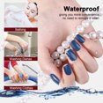 thumbnail image 4 of 12 uñas postizas de un solo color, kit de herramientas de manicura, desmontables y reutilizables, material ABS duradero, ideal para salón o uso en casa, modelo F648-3., 4 of 6