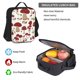 thumbnail image 5 of Disketp Mushroom Mochila Estampada de Gran Capacidad con Lonchera y Estuche, Set de 3 Piezas para Estudiantes, 5 of 7