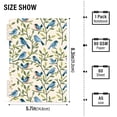 thumbnail image 2 of FORMRS 1-Subject Spiral Notebook 8" x 5" College Ruled 60 Refillable Sheet A5 Hard Cover, Blue Birds Pattern, 2 of 7