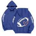 thumbnail image 3 of Game Day Football Hoodies for Women, 3 of 4