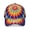 Red and Orange Tie Dye Pattern, variant on Red and Yellow Tie Dye Pattern Baseball Cap, Outdoor Travel Cap with Snap Closure & Sweatband, Breathable Eyelets Gifts for Unisex Men Women