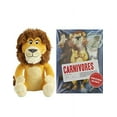 thumbnail image 2 of Plush Lion Toy Stuffed Animal and Carnivores Book Bedtime Story Book for Kids Bundle, 2 of 2