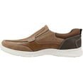 thumbnail image 3 of Men's Nunn Bush Conway Moc Toe Slip-On Tan Leather 14 M, 3 of 6