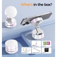 thumbnail image 6 of MAGIC JOHN Cell Phone Holder Magnetic Vacuum Suction Car Mount, 6 of 8
