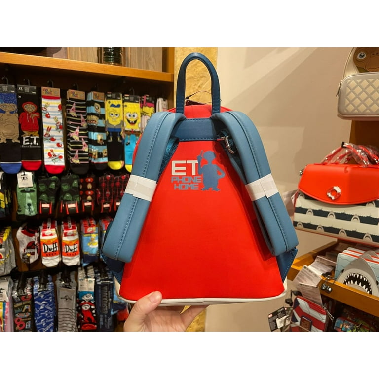 Mini Sac à Dos Loungefly E.T. Brillance Dans Le Noir – Neuf, Sous Licence Disney, Collector