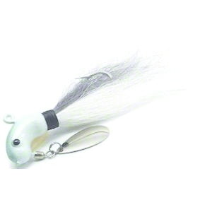 BayCoast 1HS343 Hyper Striper Lure with Spinner, 3/4 oz, Gray