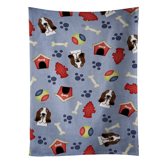 Carolines Treasures BB4022KTWL Dog House Collection Basset Hound Kitchen Towel 15 X 28" multicolor