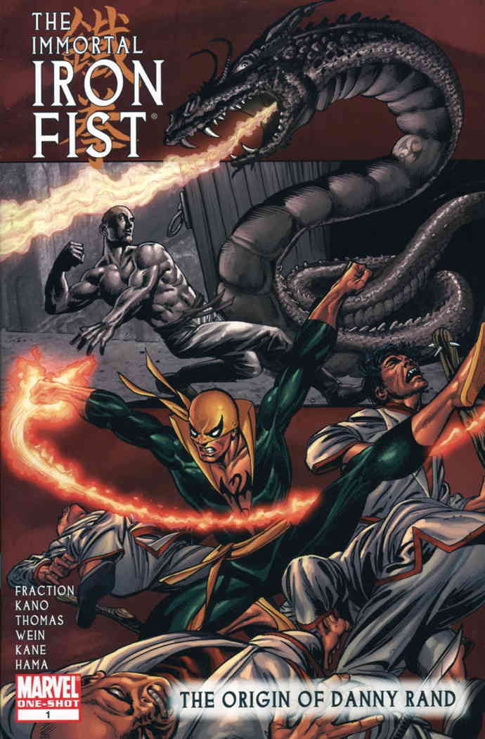 Cover of Immortal Iron Fist: The Origin of Danny Rand #1