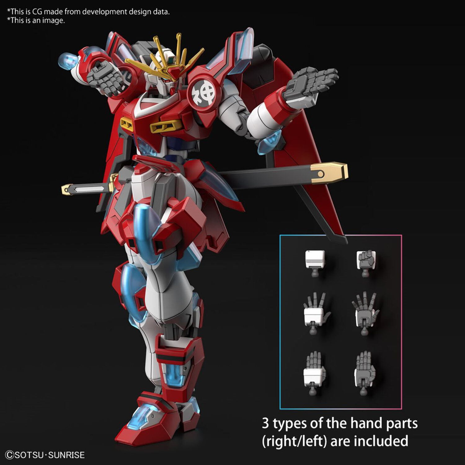 Bandai Gundam Build Metaverse Collectible Action Figure, Multicolor