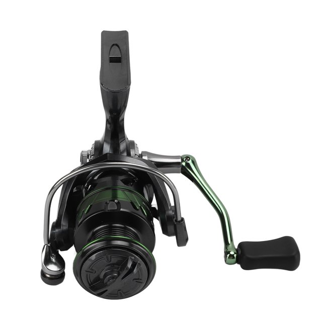Nimomo Carrete De Pesca, Carrete De Pesca Giratorio De Metal, Acero Inoxidable, Sin Espacios, Alta Velocidad 5,2: 1, Ligero para Pesca En Agua Dulce Y Salada(HFB3000)