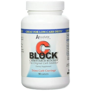 Absolute Nutrition Carb Blocker for Weight Loss, CBlock, 90 Caplets