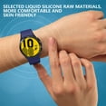 thumbnail image 2 of FIEWESEY Bands Only Compatible with Samsung Galaxy Watch 5/Watch 6/Galaxy Watch 4 Band 40mm 44m/Galaxy Watch 5 Pro Band 45mm/Watch 4 Classic Band, 20mm Soft Silicone Sport Bands for Women&Men(Blue), 2 of 6