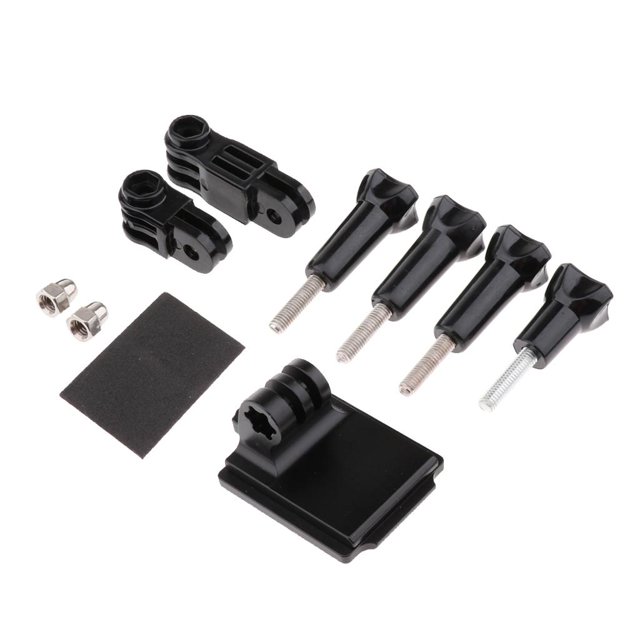 1 De Montaje Fijo De Aluminio Y Tornillo De Varilla Y Tuerca Y Palanca De Junta Para Negro CUTICAT Soporte de asiento fijo