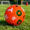 thumbnail image 4 of Btomtd Alphabet Number Kids Toy Football Toddler Hand- Soccer Ball Kick Ball For Kindergarten Children, 4 of 6