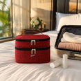 thumbnail image 6 of Makeup Organizer | Waterproof Storage Bag | Travel Cosmetic Bag for Airplane Travel, Cosmetics Case Travel Gift for Holiday, 6 of 6