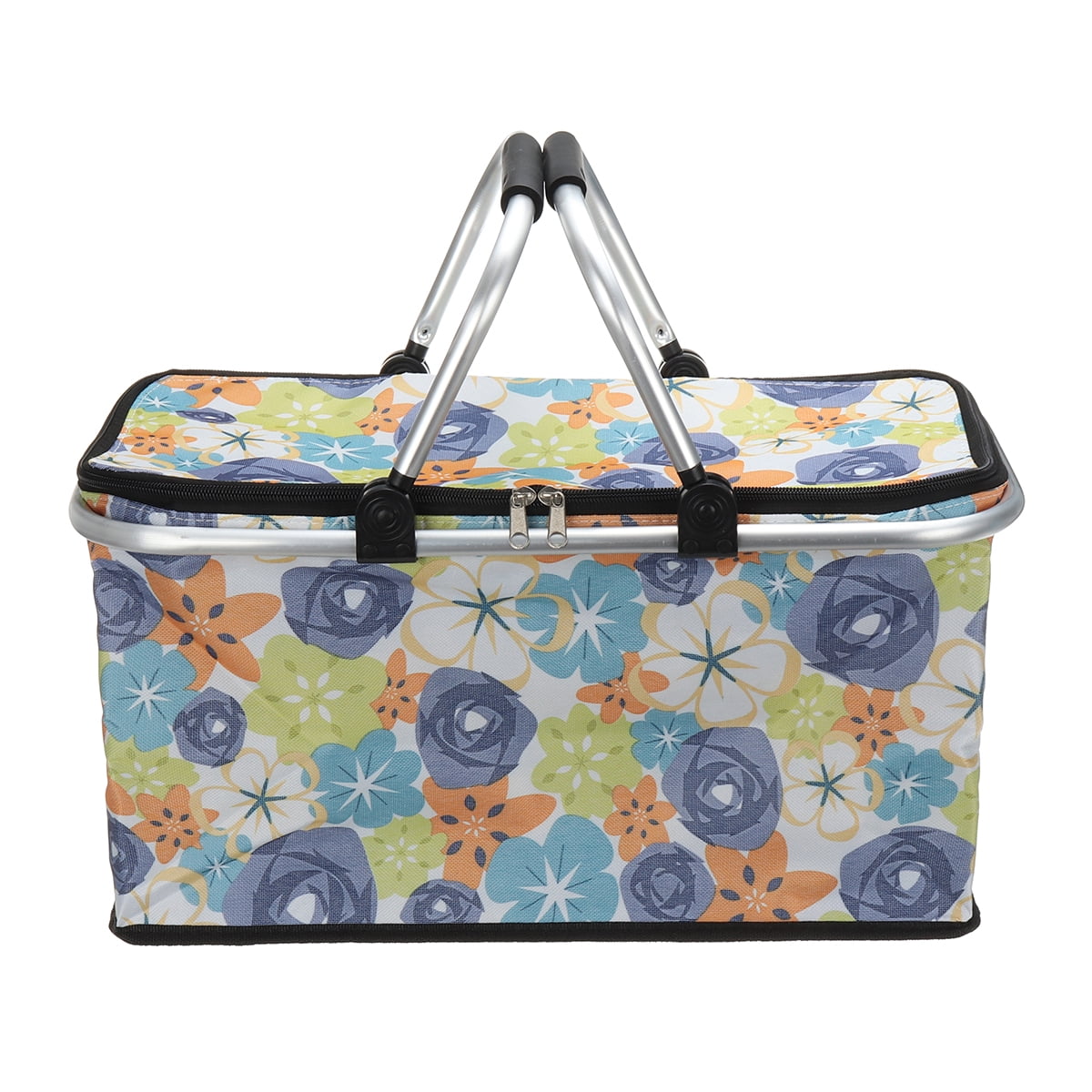 9 Styles Folding Portable Picnic Lunch Basket Insulation Insulated