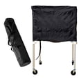 thumbnail image 4 of Carrito Para Pelotas Deportivas Con Ruedas Y Bolsa, Jaula Para Pelotas Deportivas Para Voleibol, Tenis, Juguete Negro, 4 of 8