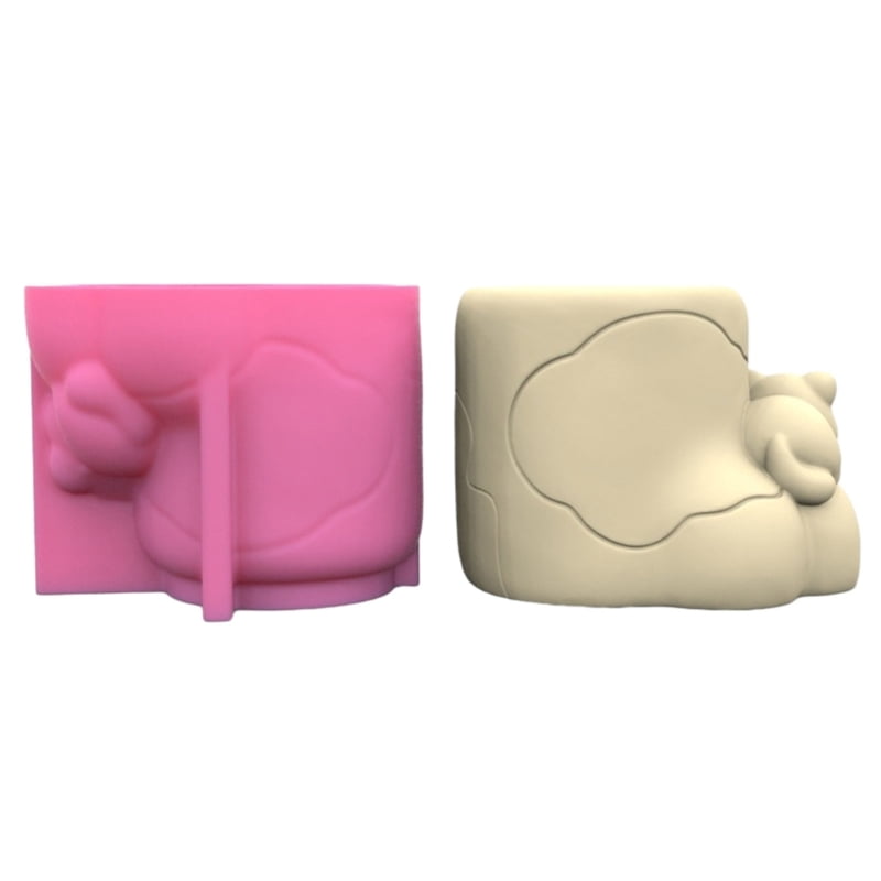 Geometric Candle Mold Silicone Mold for Candle Making Reusable Candle Resin Mold