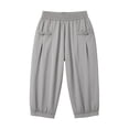 thumbnail image 3 of Luvrsol Capris for Women with Pockets Outdoor Cargo Capri Stretch Quick Dry Casual Walking Hiking Trousers S-3XL, 3 of 5