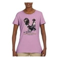 thumbnail image 2 of If It's Not a German Shorthair Pointer It's Just a Dog Gift | Womens Dog Lover Graphic T-Shirt, Light Pink, Small, 2 of 3