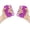 2PC, variant on Hand Exercise Grip Ball, 4-Finger Squeeze Ball for Grip Strength Training, Textured Silicone Finger Exerciser for Stroke Arthritis Carpal Tunnel Rehab & Stress Relief
